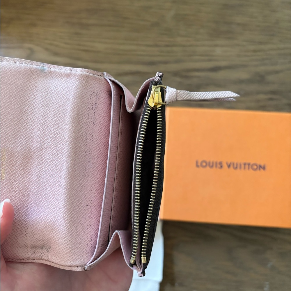 Louis Vuitton Authentic Rosalie Coin Purse (Monogram with Pink Interior) - Picture 3 of 6